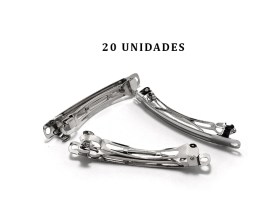 Hebilla Francesa de Metal Color Niquel